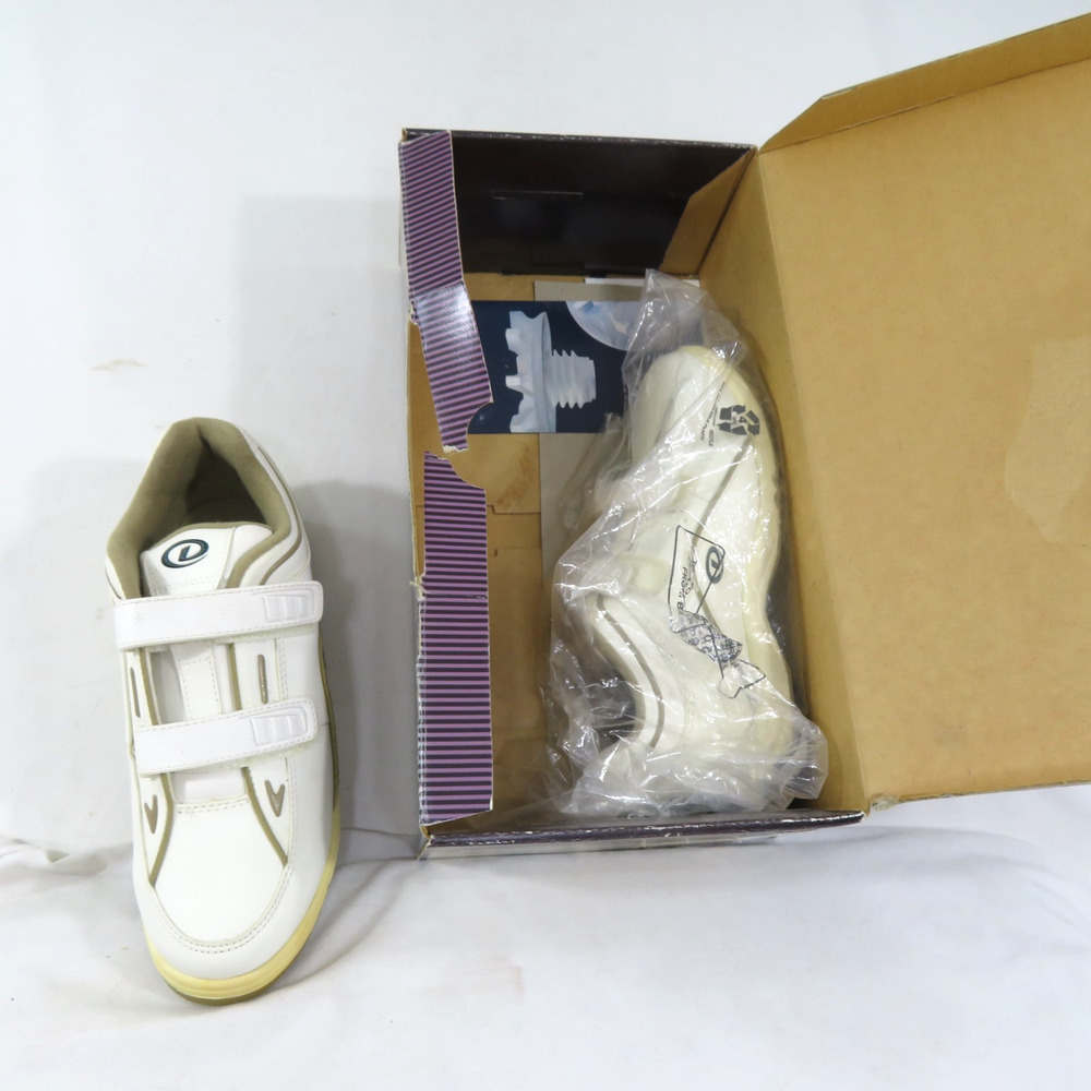Dexter Easy Care Golf Shoes White GF990-9 Strap Closure Womens Sz 8.5 M NWOT